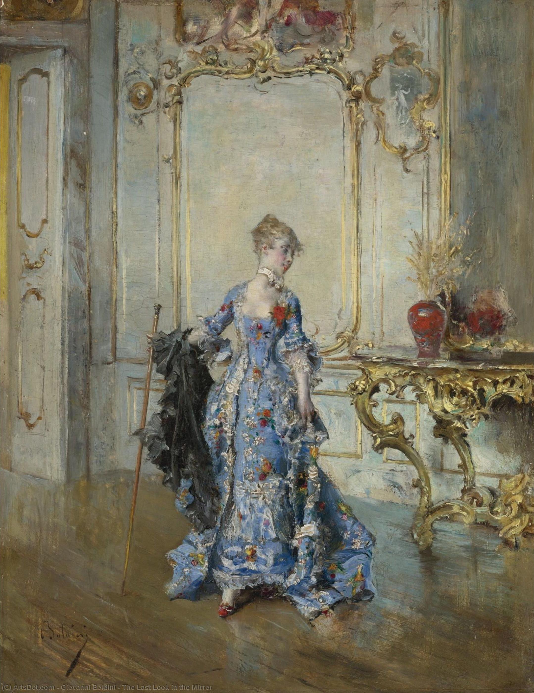 The Last Look In The Mirror — Giovanni Boldini