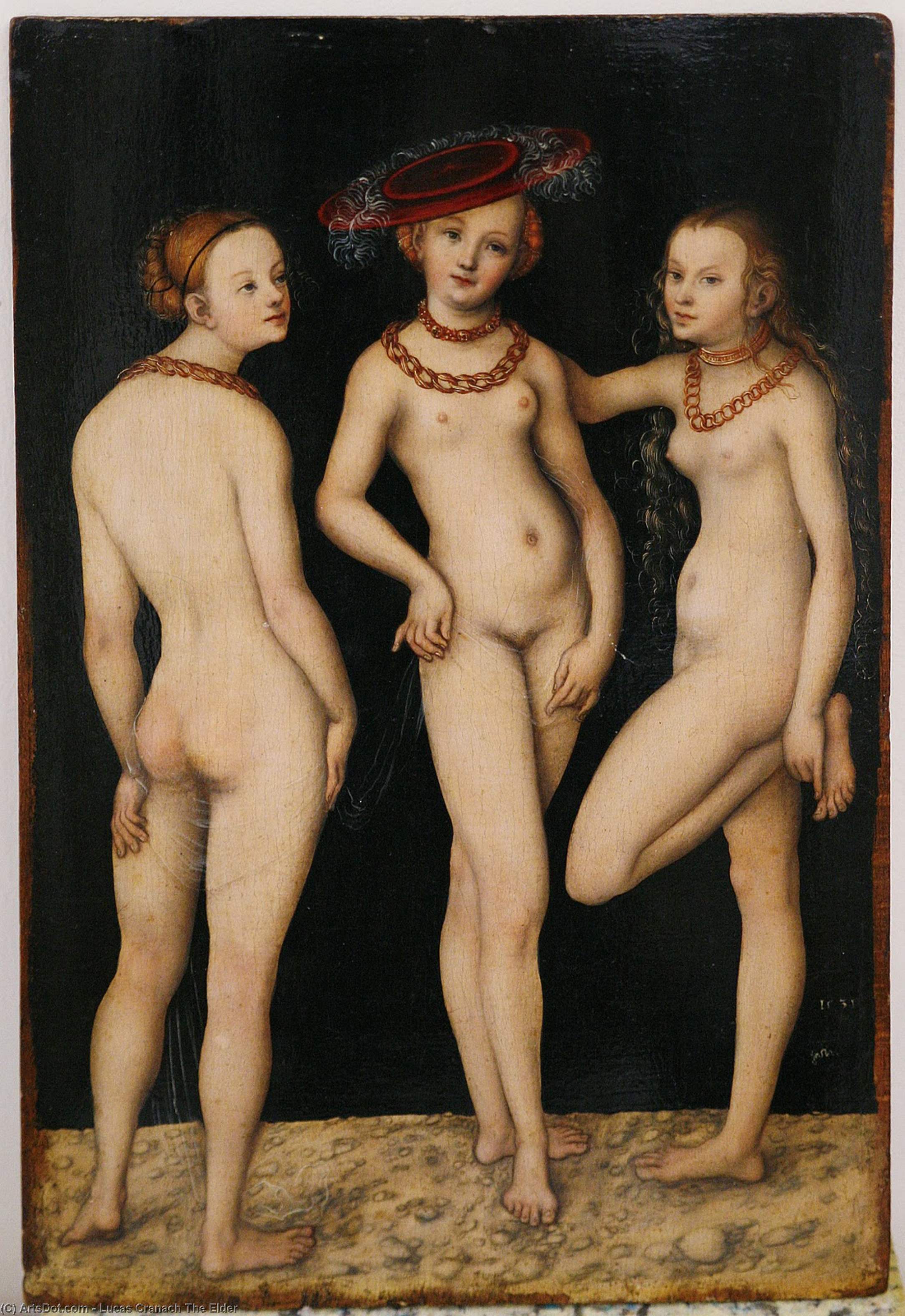 The Three Graces — Lucas Cranach The Elder