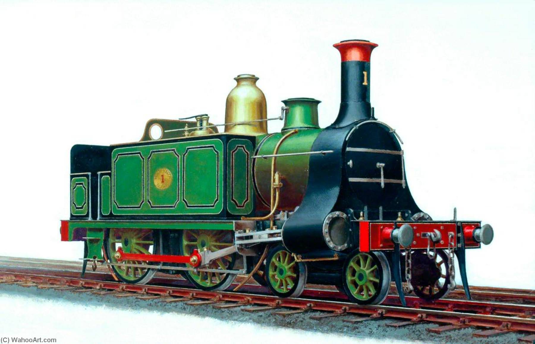 North London Railway 4–4–0t Locomotive No.1 — Henry Maurice Whitcombe