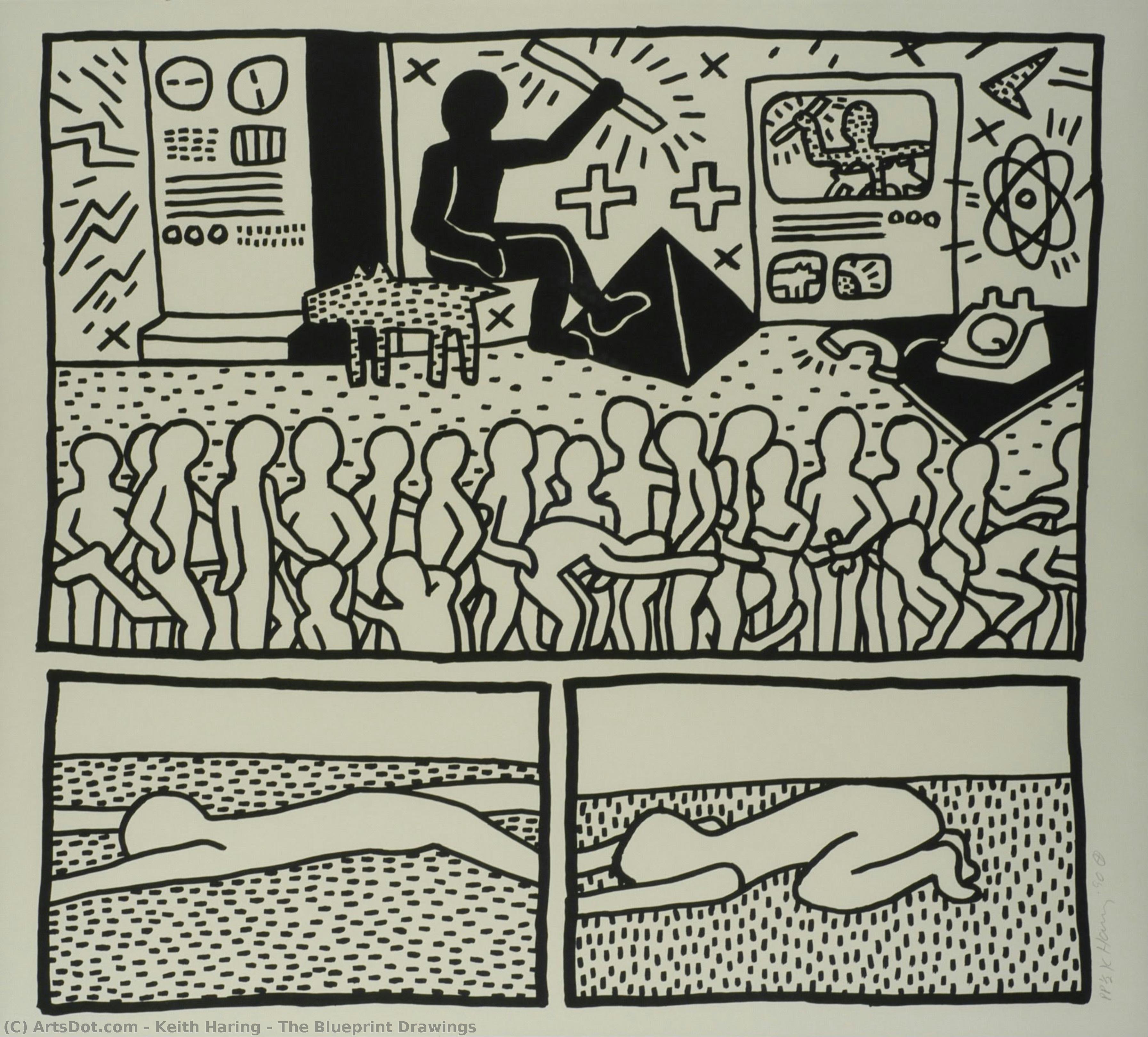 The Blueprint Drawings — Кит Харинг