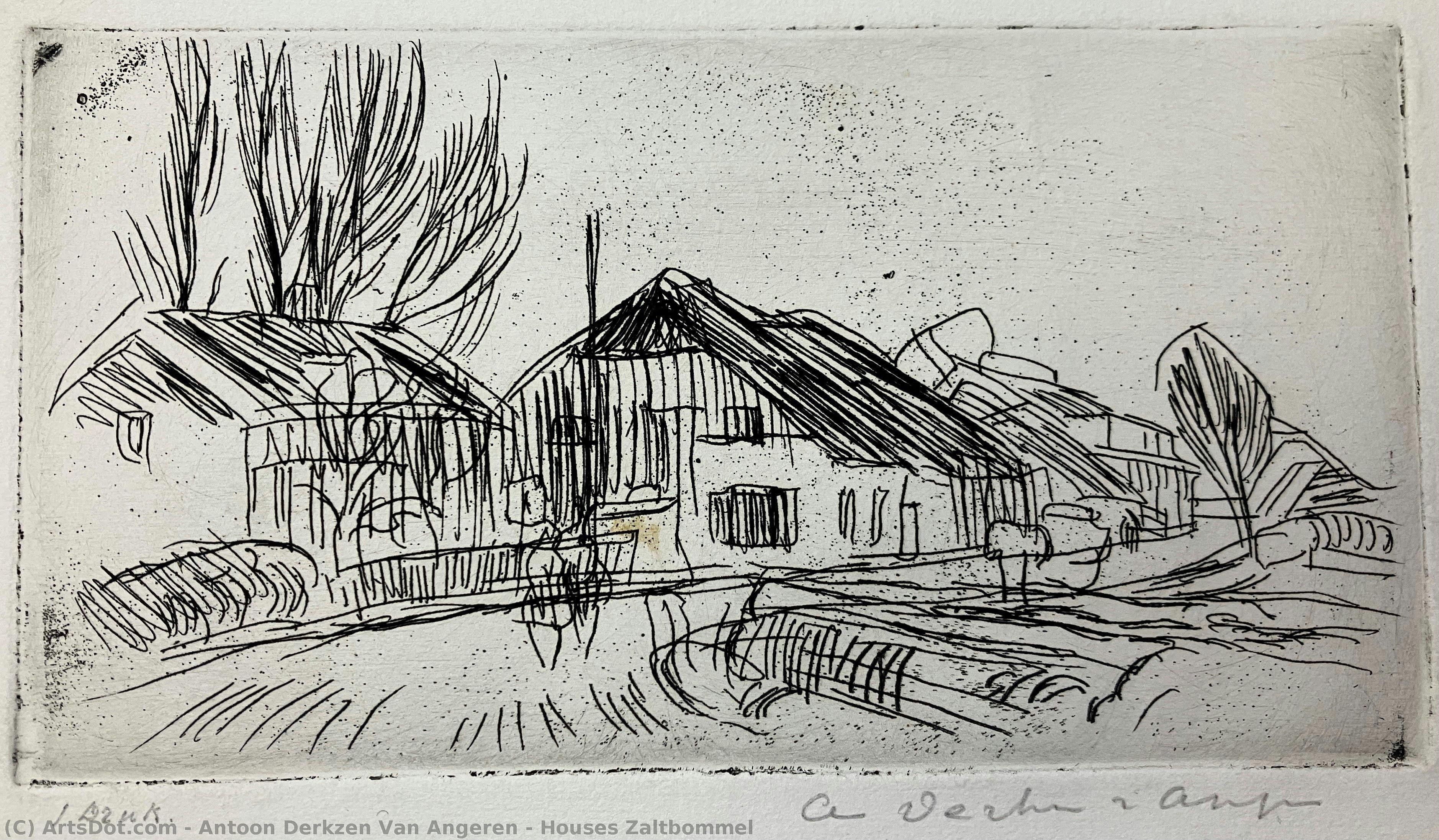Houses Zaltbommel — Antoon Derkzen Van Angeren