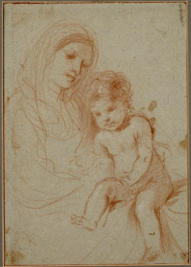 Madonna And The Child 1 — Guercino