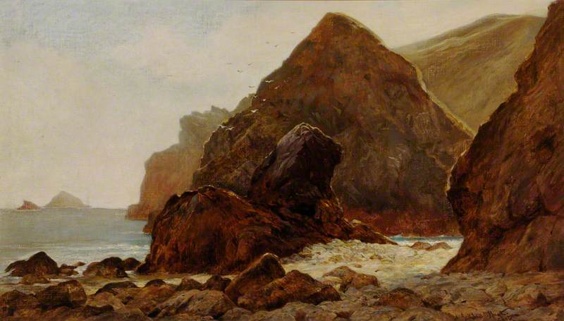 The Lion Rock, Sark — Arthur Ackland Hunt