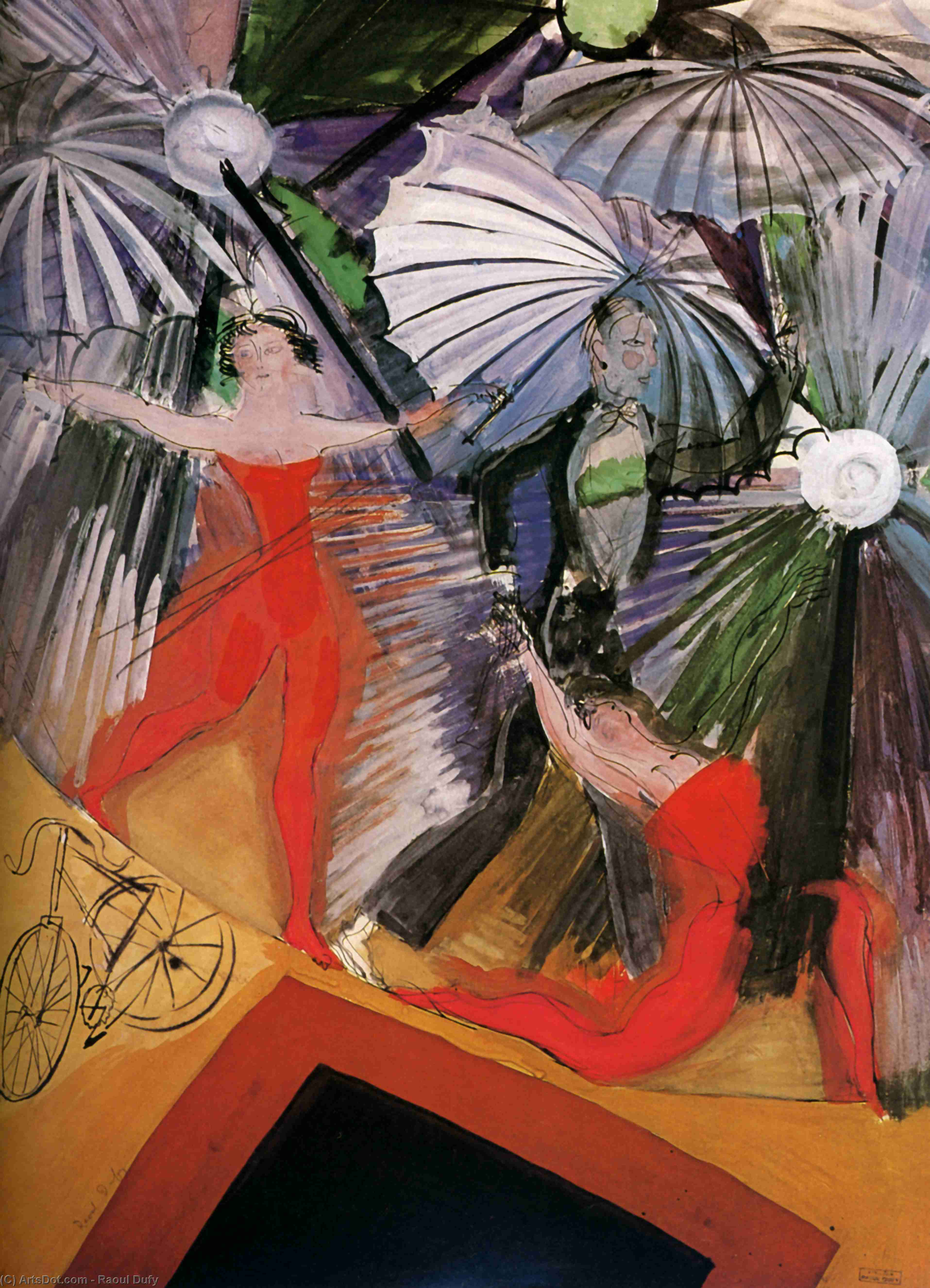 The Trapeze Artists — Raoul Dufy