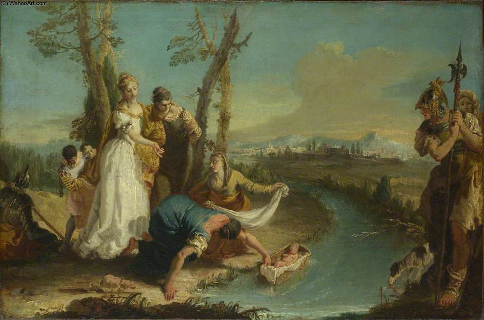 The Finding Of Moses — Francesco Zugno