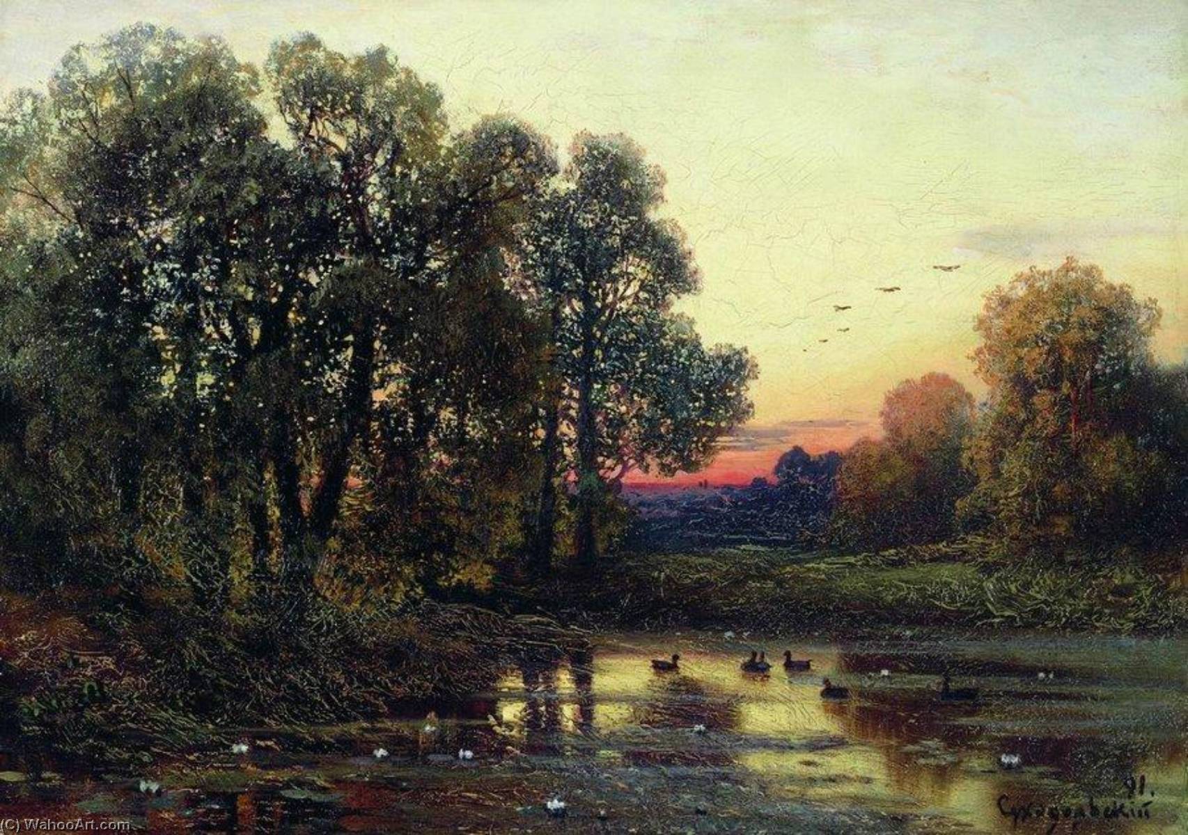 Evening — Petr Sukhodolsky
