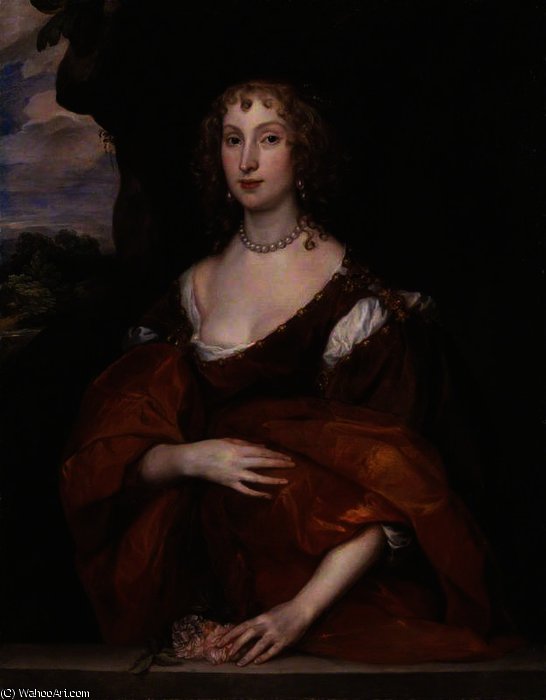 Portrait Of Mary Hill, Lady Killigrew — Sir Anthony Van Dyck