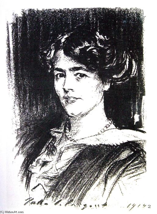 Portrait Of Lady Michaelis — John Singer Sargent