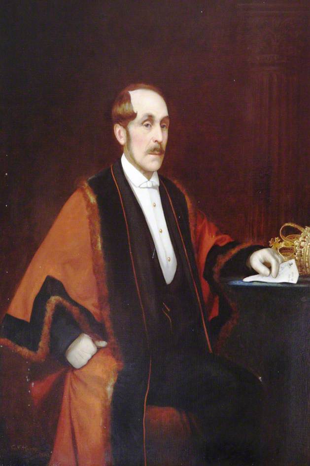 Sir Henry Paul Seale (1806–1897), Bt, Mayor Of Dartmouth — George Frederick Harris