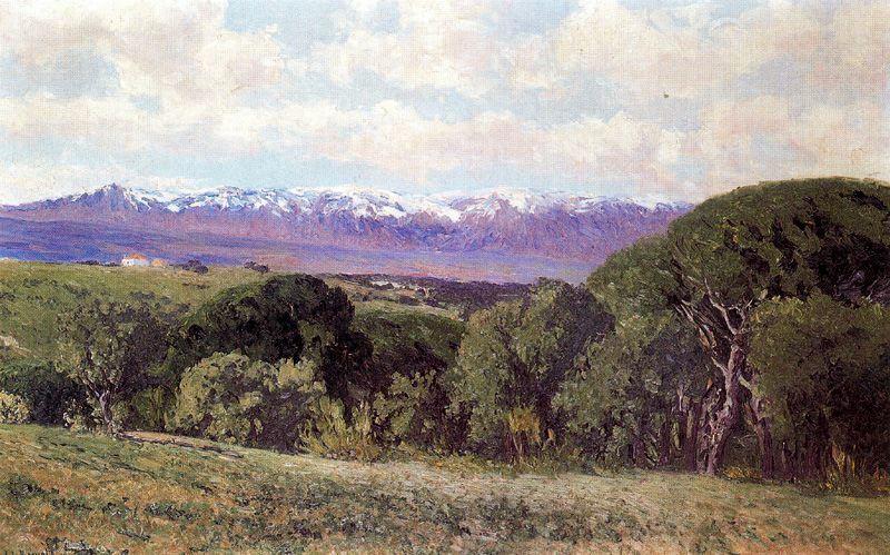 El Guadarrama Desde El Plantío De Los Infantes — Aureliano De Beruete Y Moret
