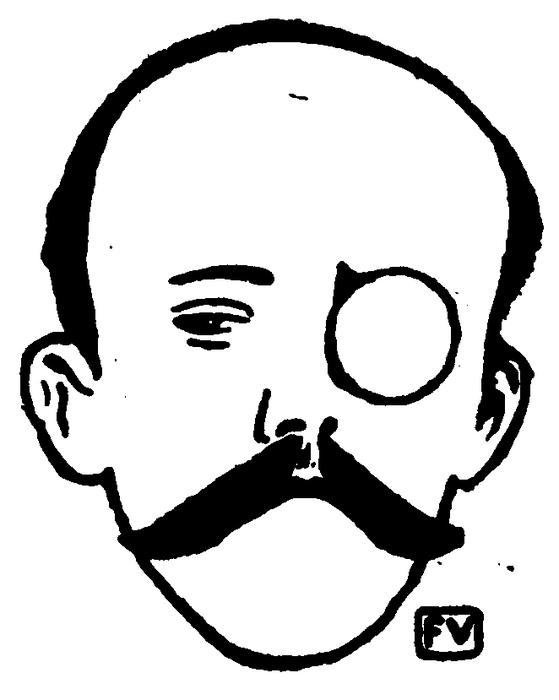 Portrait Of French Writer And Poet Henri De Régnier — Félix Vallotton