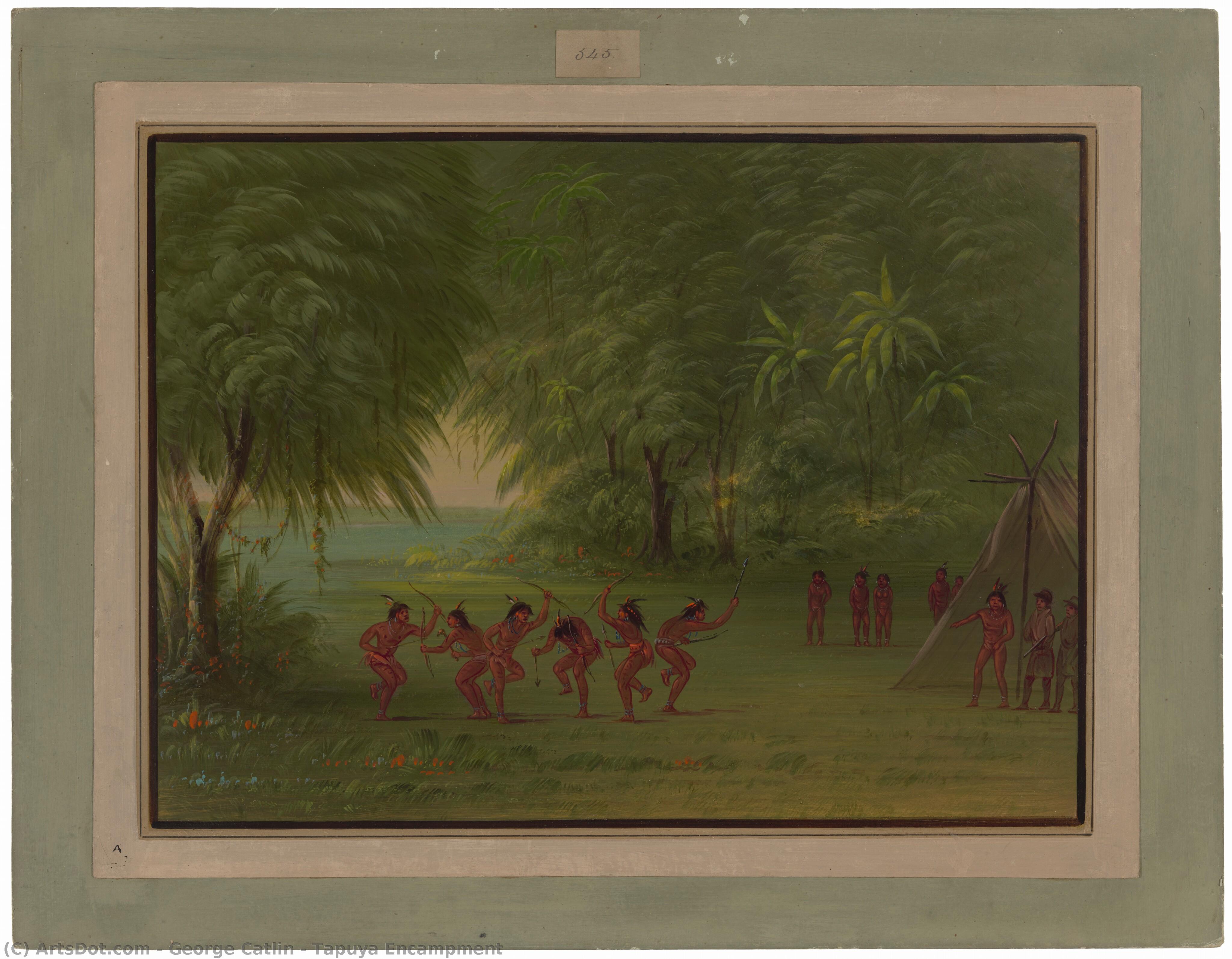 Tapuya Encampment — Джордж Катлин