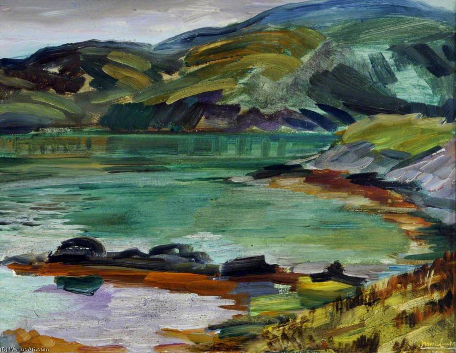 Keodale, Evening — Francis Ferdinand Maurice Cook