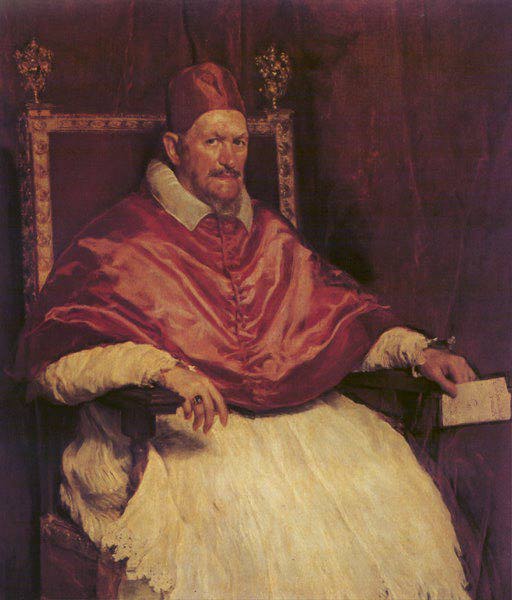 Porträtt Av Innocentius X Roma, Galleria Doria Pam — Diego Rodríguez De Silva Y Velázquez