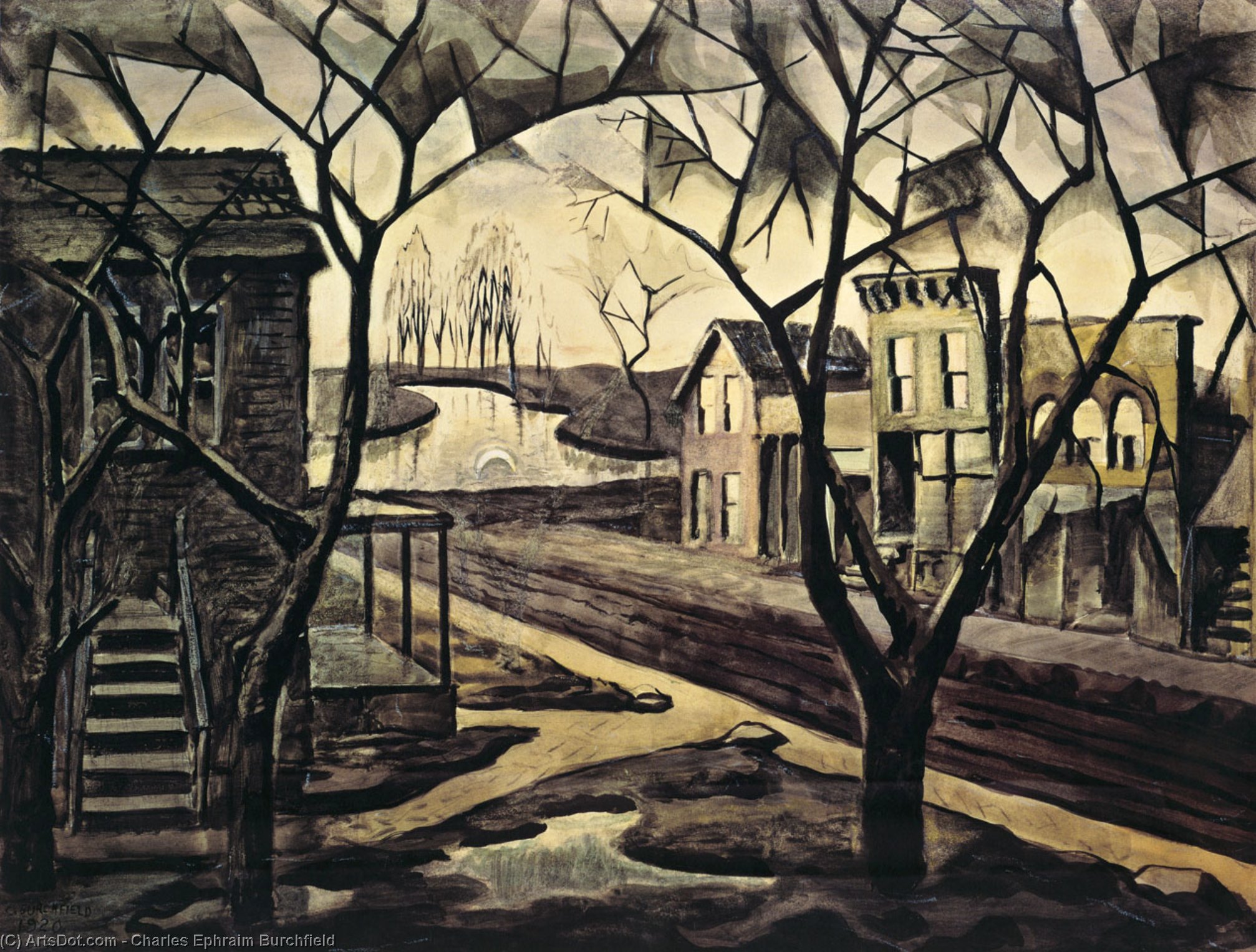 Spring Twilight 1 — Charles Burchfield