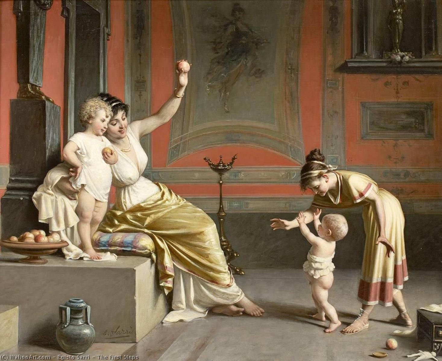 The First Steps — Egisto Sarri