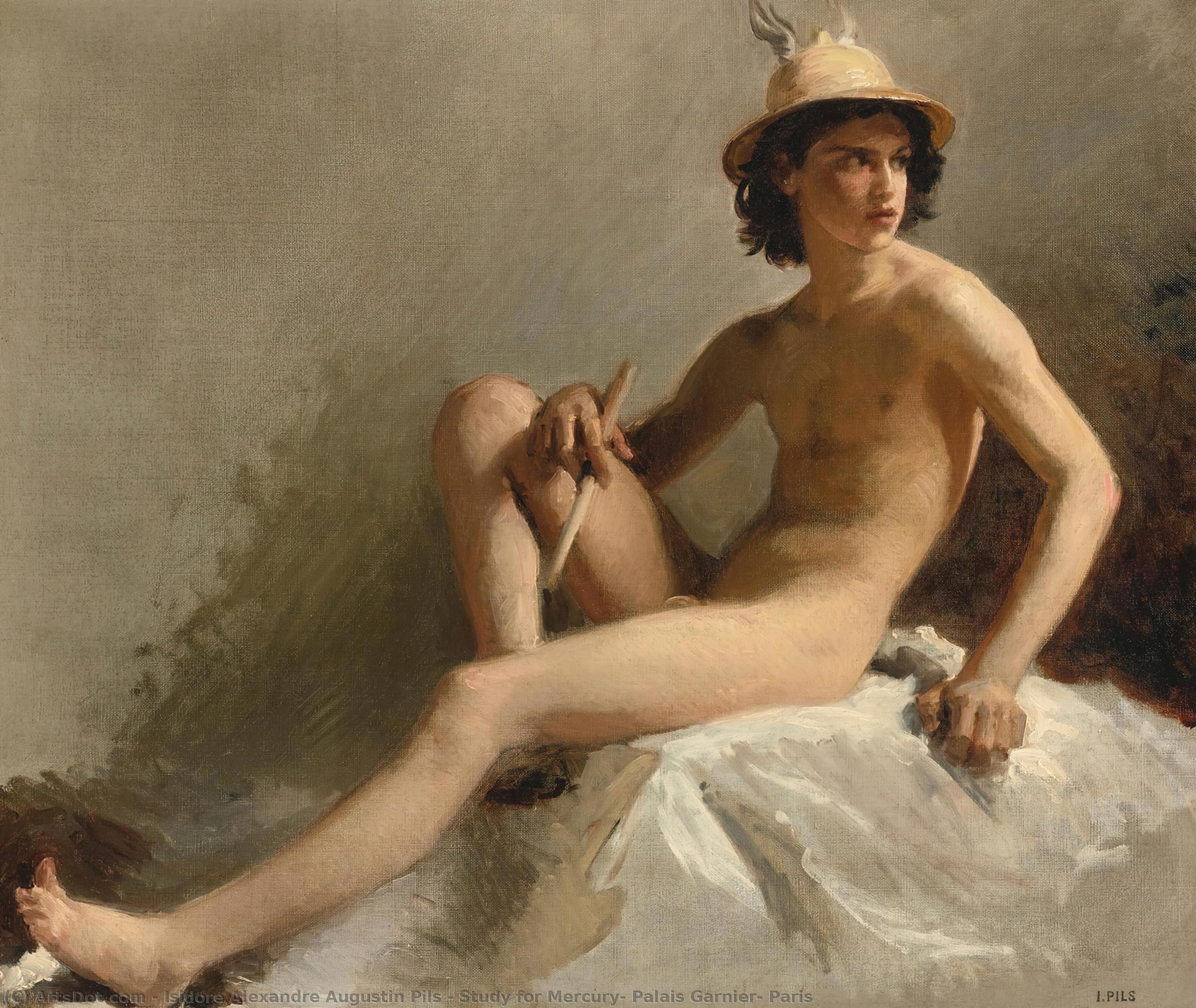 Study For Mercury, Palais Garnier, Paris — Исидор Пилс