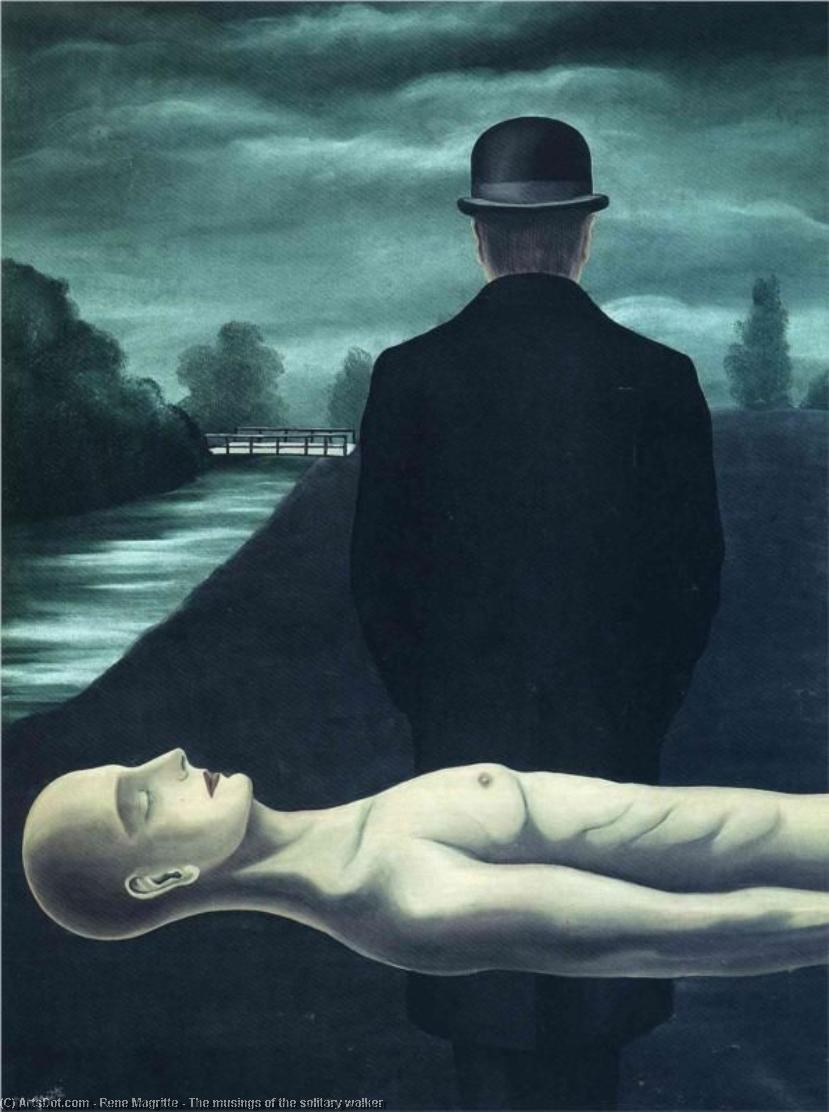 The Musings Of The Solitary Walker — René Magritte