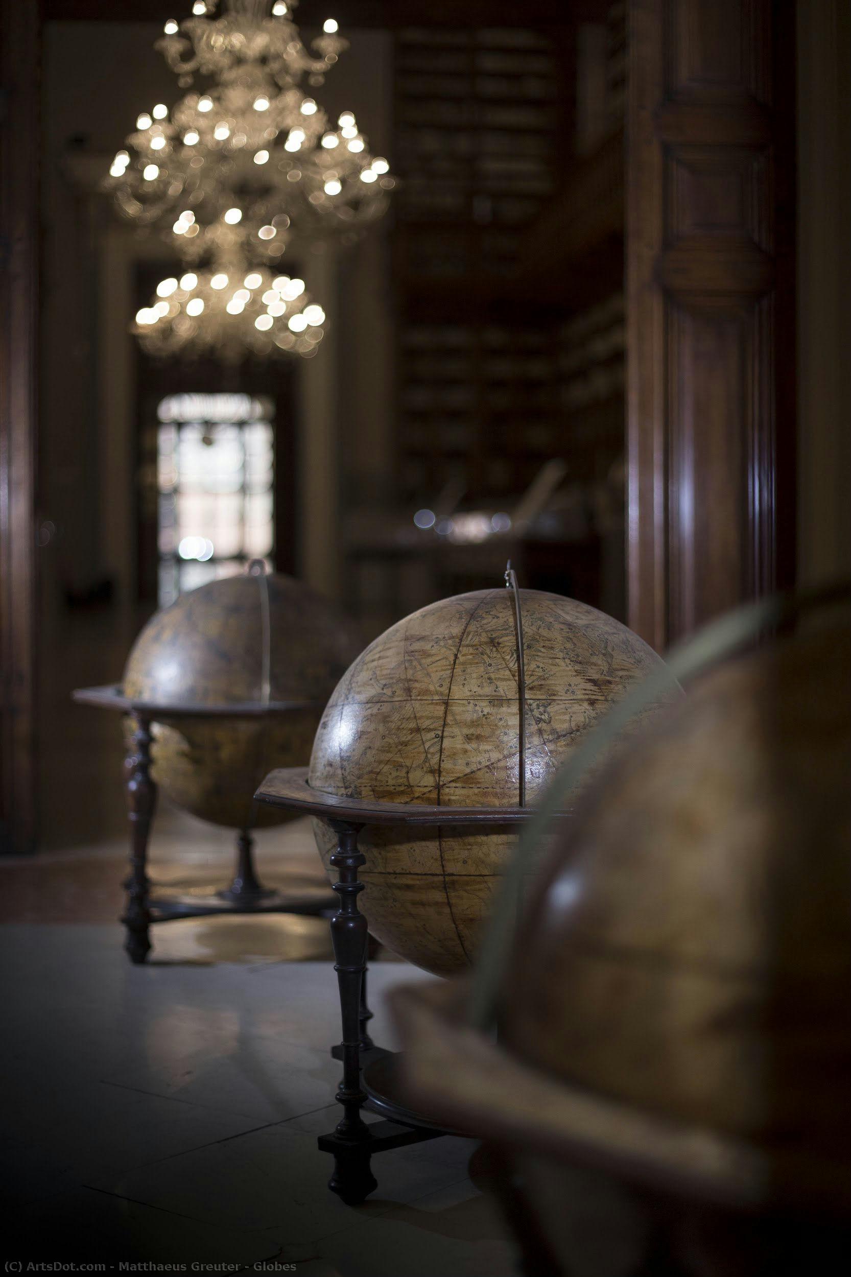 Globes — Matthaeus Greuter