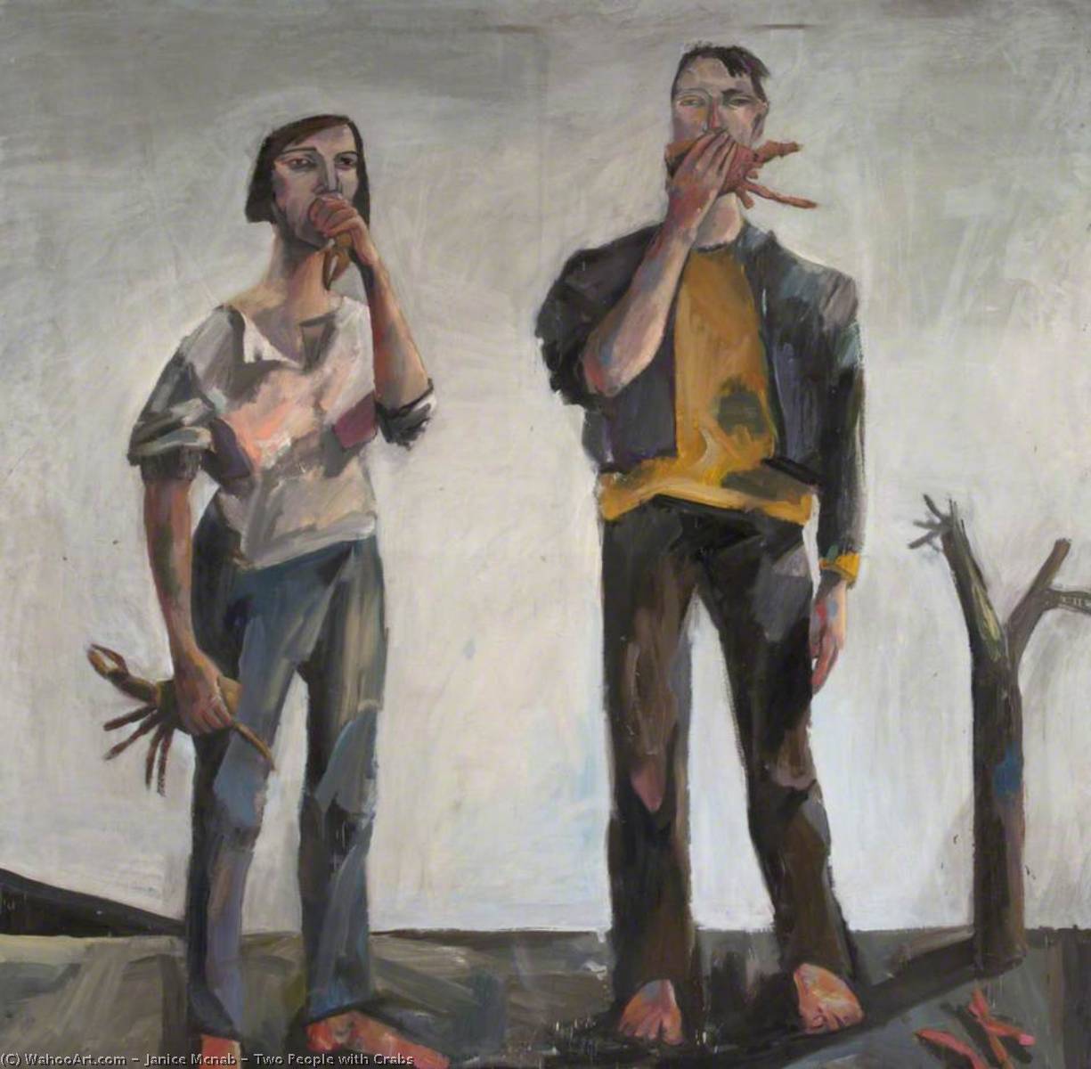 Two People With Crabs — Janice Mcnab