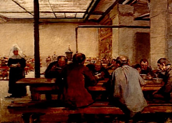 Asile De Vieillards À Saint Marc Speisung In Sankt Marx (titre Attribué) Soupe Populaire À Saint Marc L'hospice Saint Marc (ancien Titre) — Lothar Von Seebach