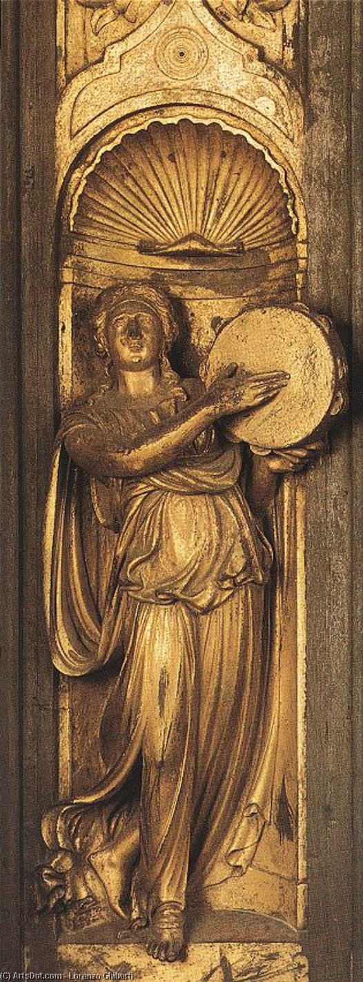 Sibyl (detail From The East Door) — Lorenzo Ghiberti