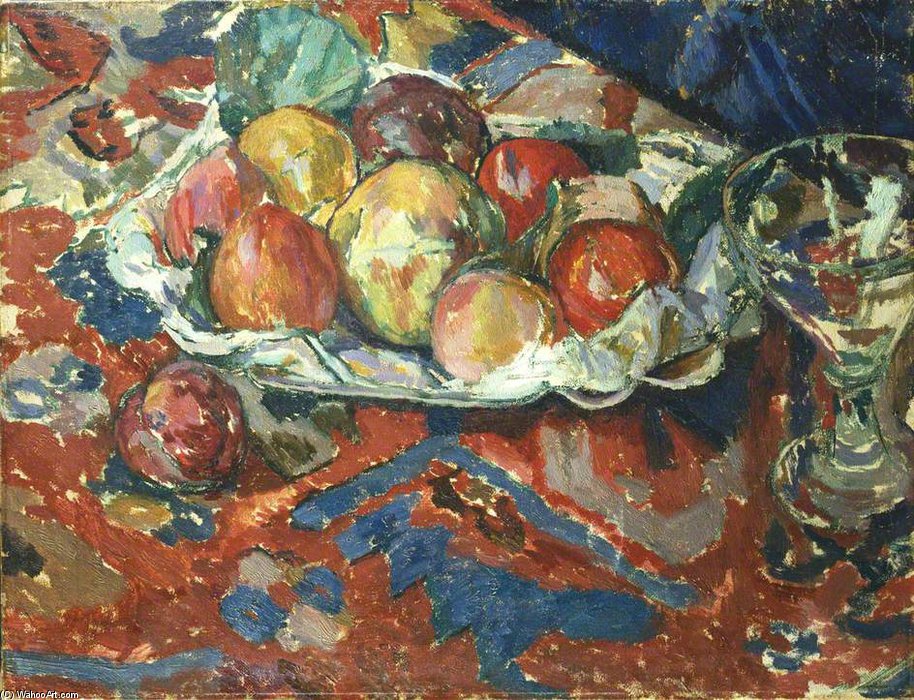 Still Life With Peaches — Duncan Grant