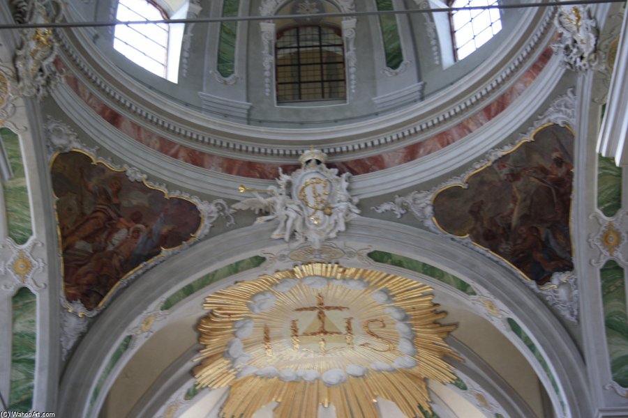 Jesuitenkirche Zwickelbilder — Philipp Hieronymus Brinckmann