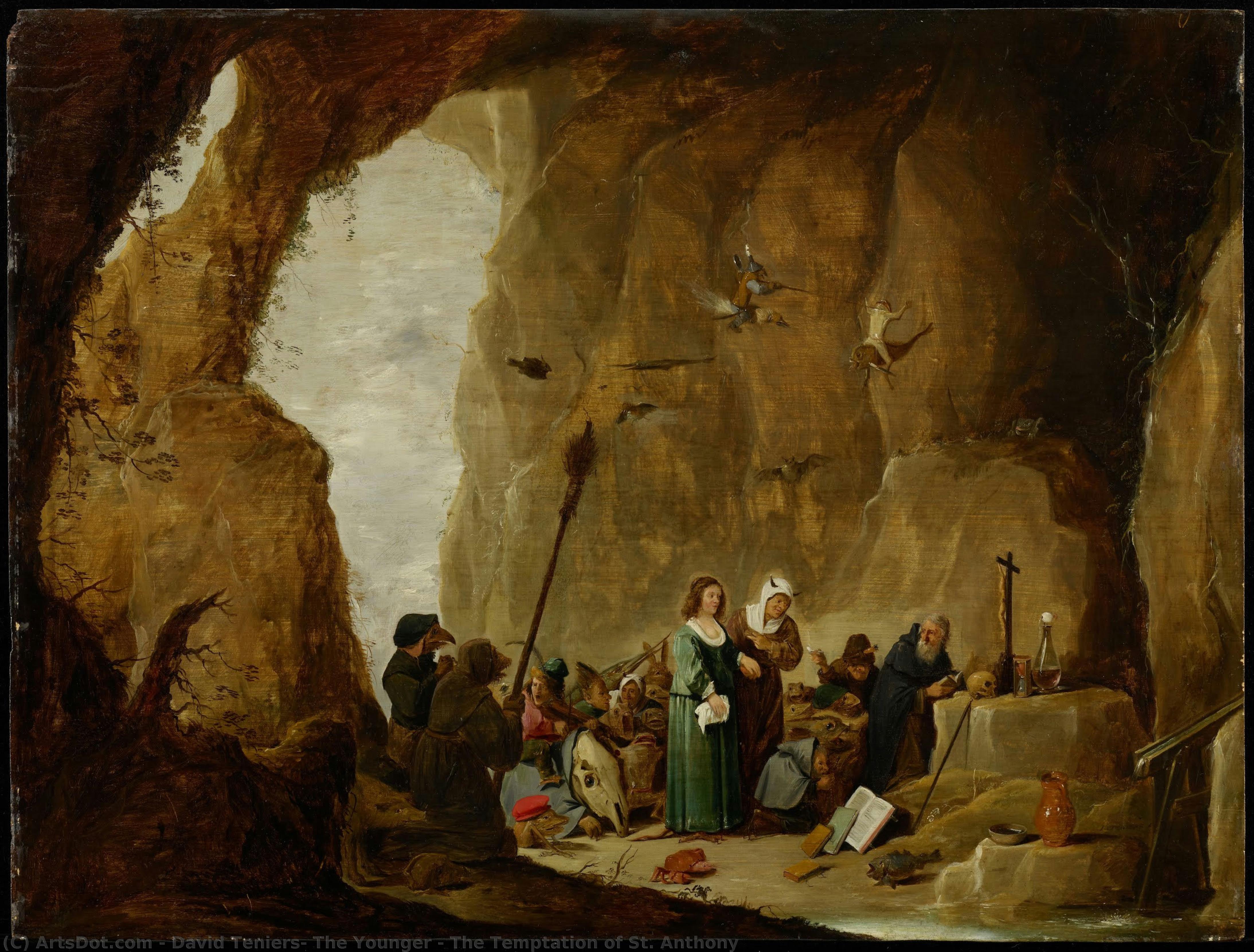 The Temptation Of St. Anthony — David Teniers The Younger