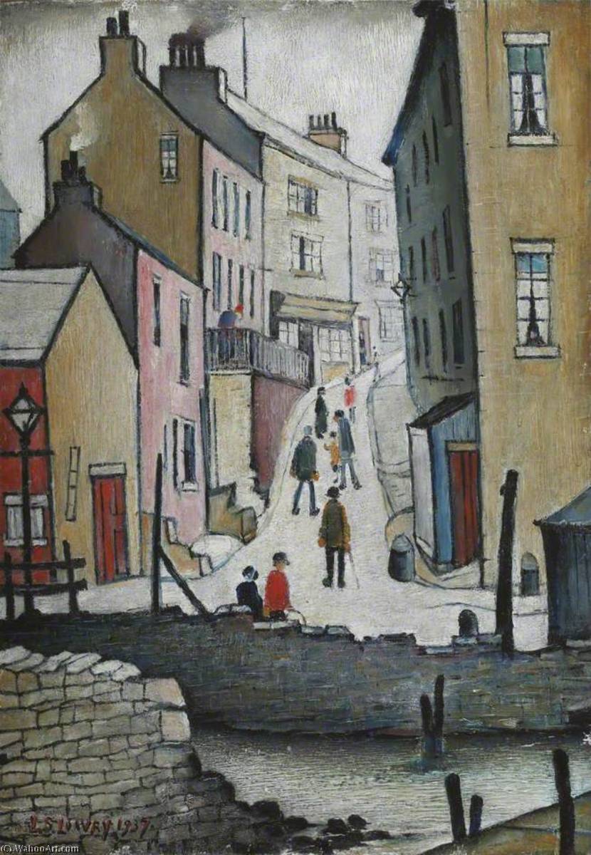 An Old Street — Лоуренс Стивен Лоури