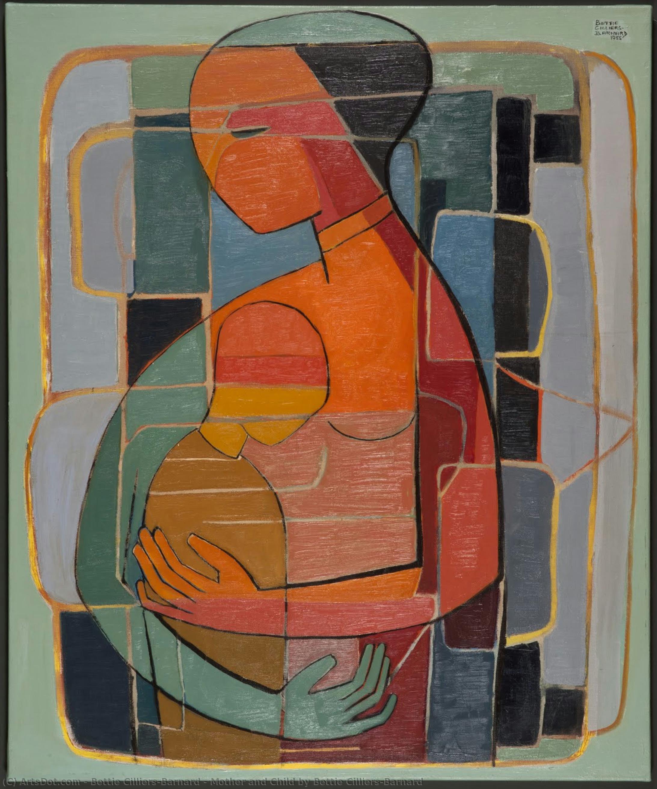 Mother And Child By Bettie Cilliers-barnard — Bettie Cilliers-barnard