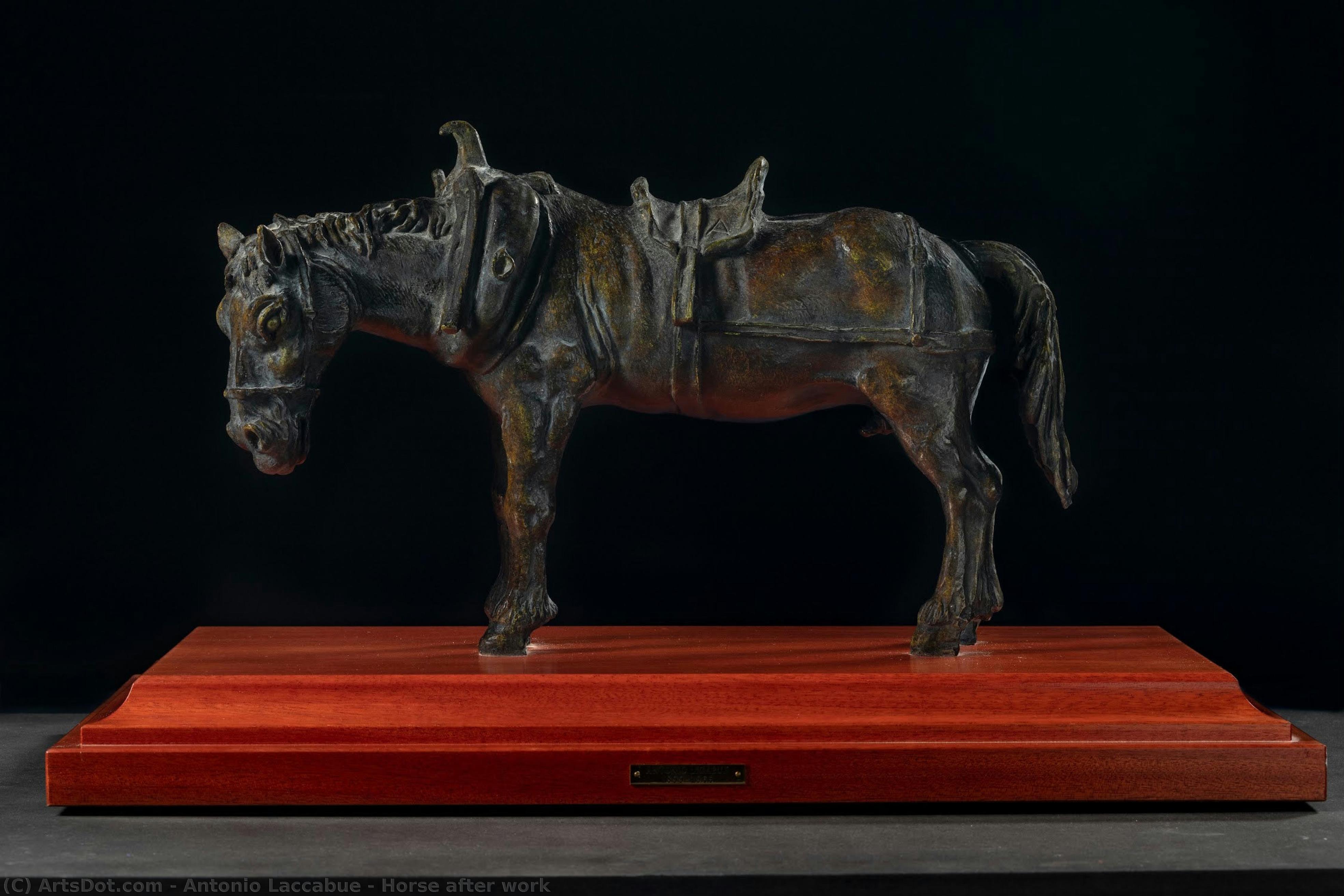 Horse After Work — Antonio Ligabue