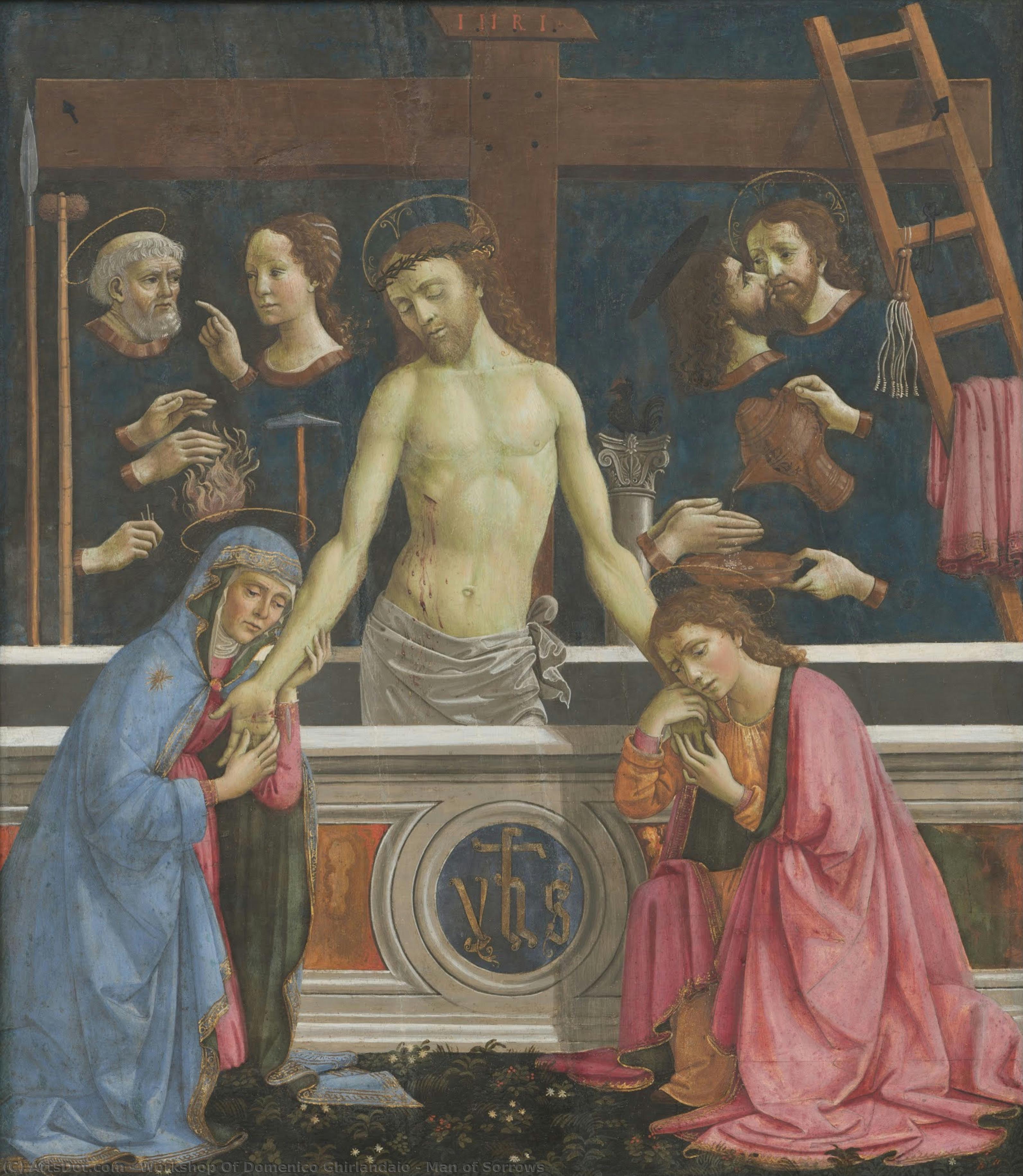 Man Of Sorrows — Workshop Of Domenico Ghirlandaio