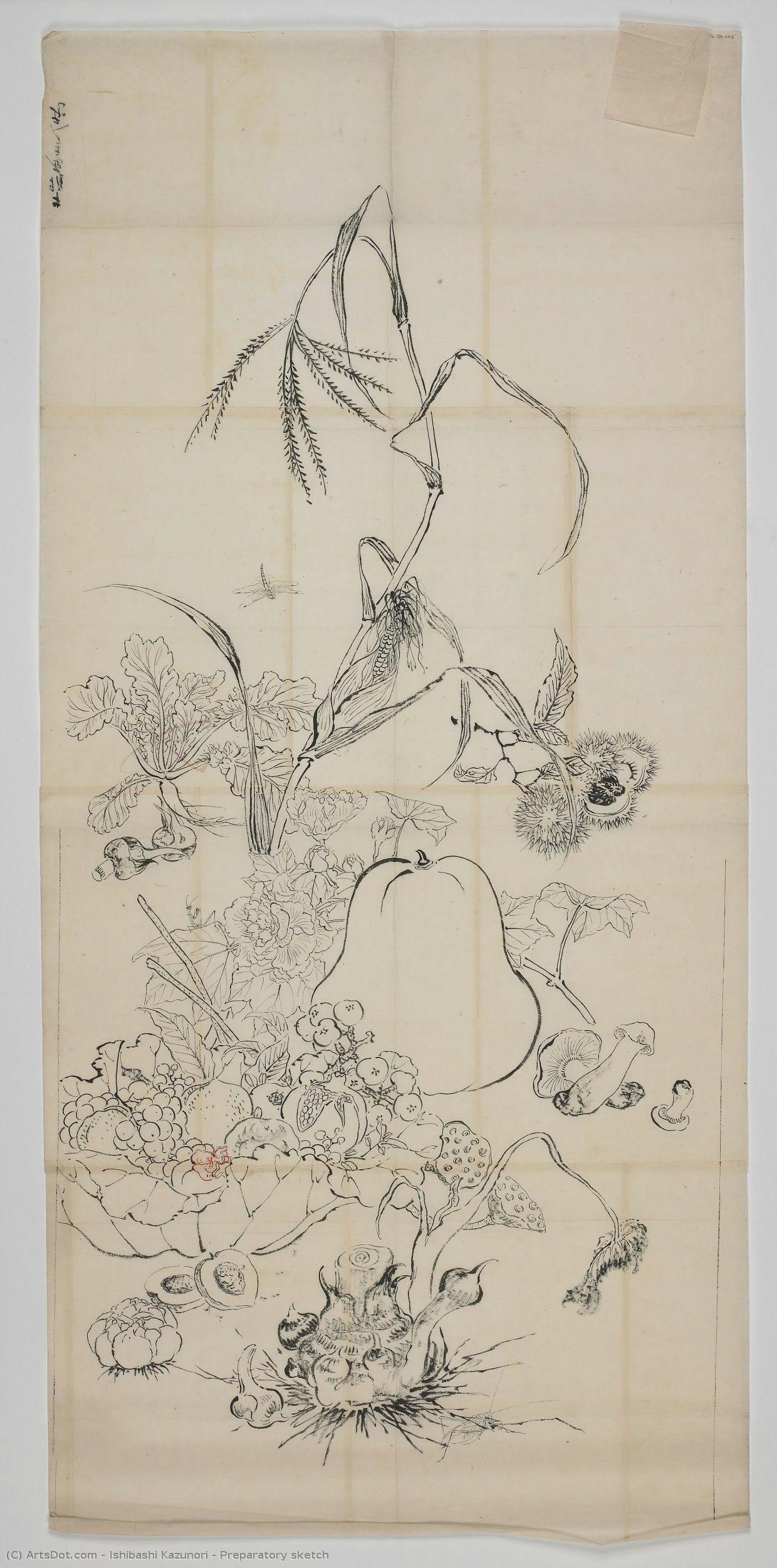 Preparatory Sketch — Ishibashi Kazunori