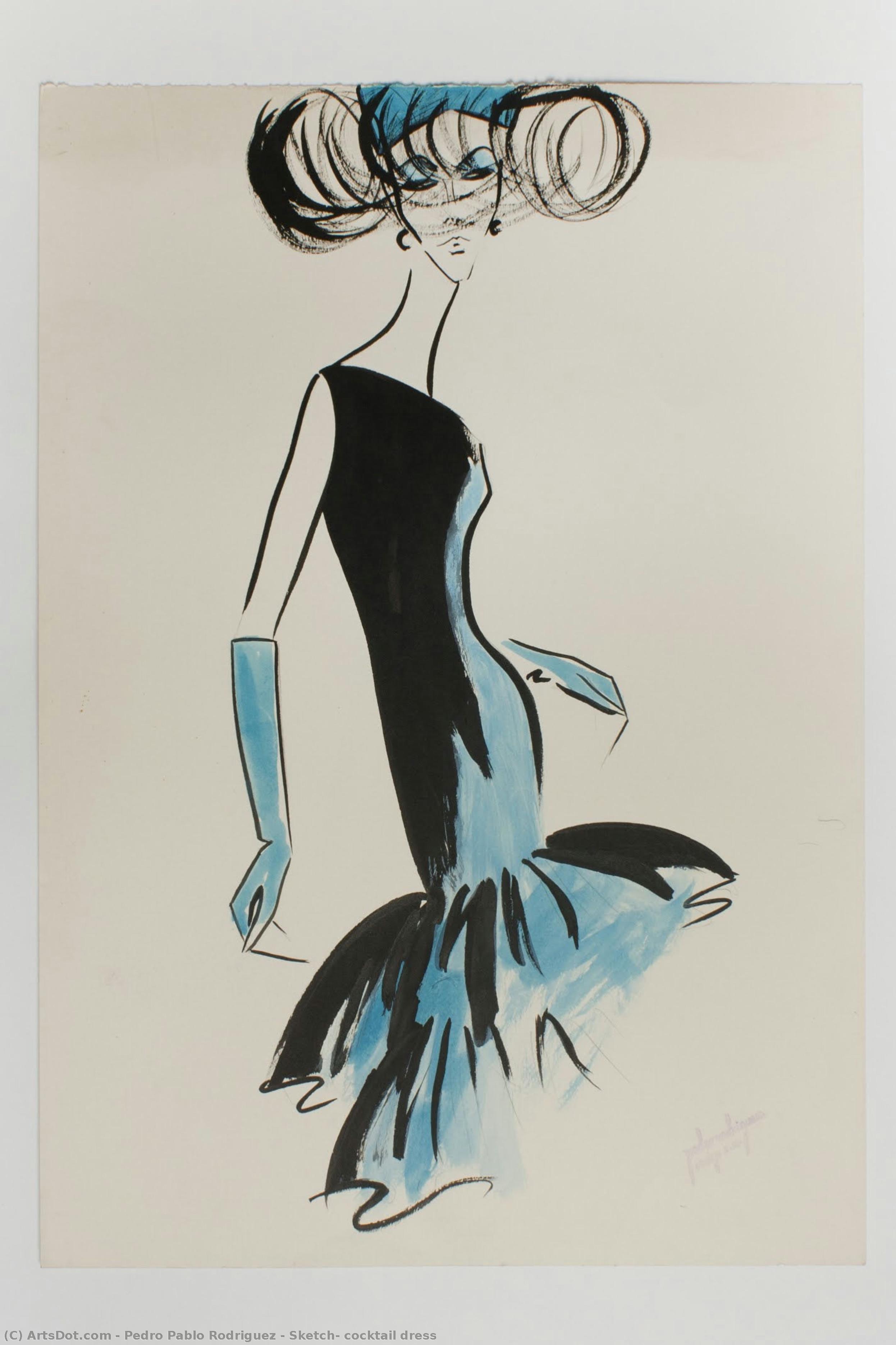 Sketch, Cocktail Dress — Pedro Pablo Rodriguez