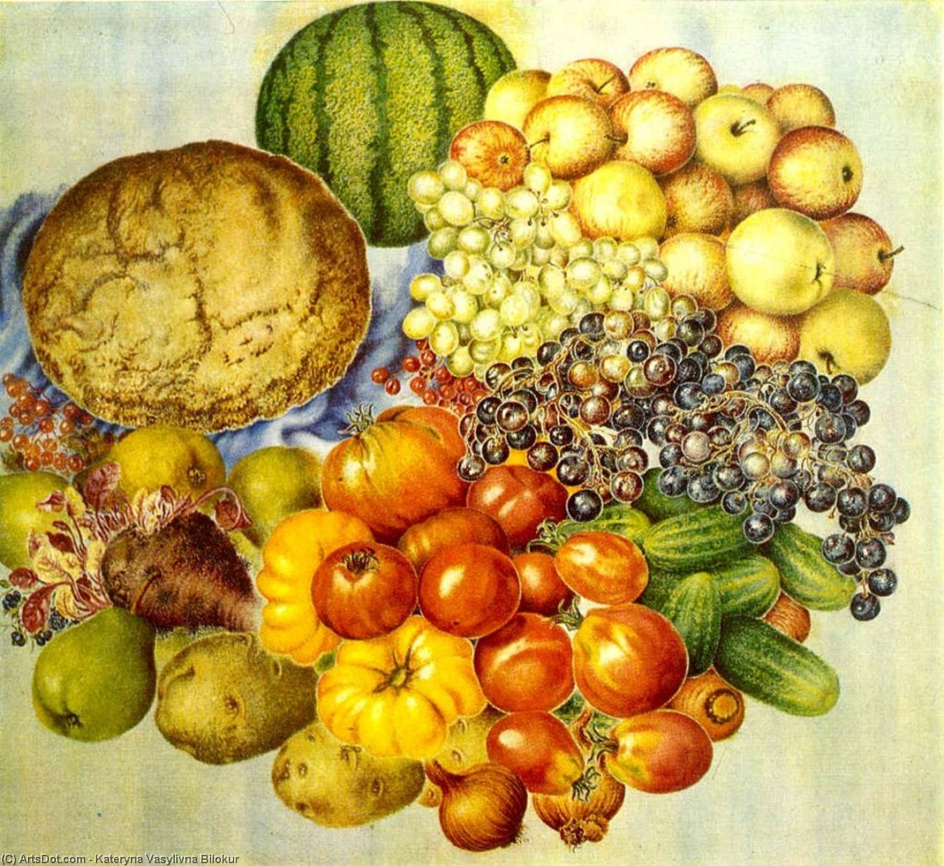 Still Life — Kateryna Vasylivna Bilokur