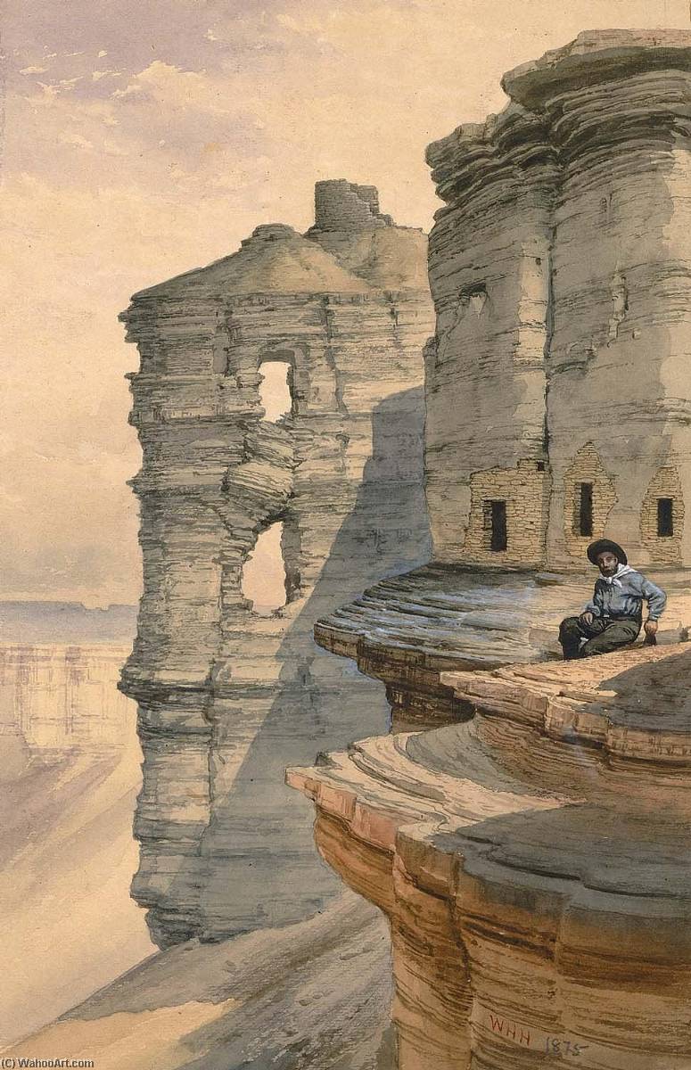 Cliff Houses On The Rio Mancos, Colorado — William Henry Holmes