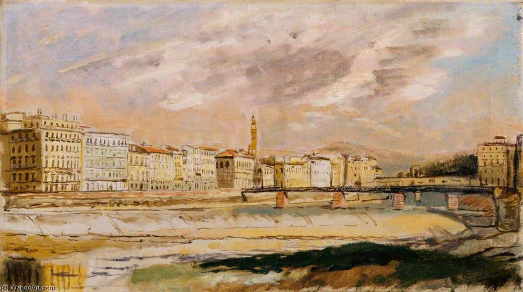 Ponte Alla Carraia, Florence — Кэрэл Виктор Морлис Уэйт