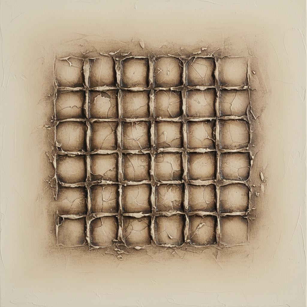 Monolithische Echos Der Uralten Erde In Einem Skulpturalen Sandsteinrelief — David Moreau