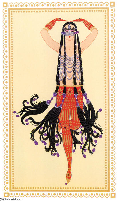 Sheerazade 6 — Erté