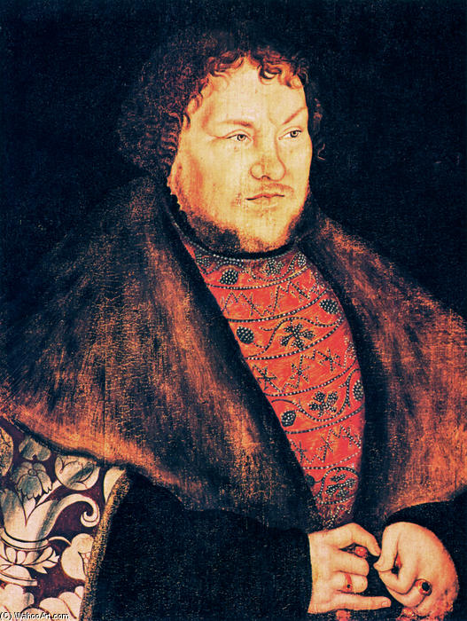 Joachim I Nestor, Elector Of Brandenburg — Lucas Cranach The Elder