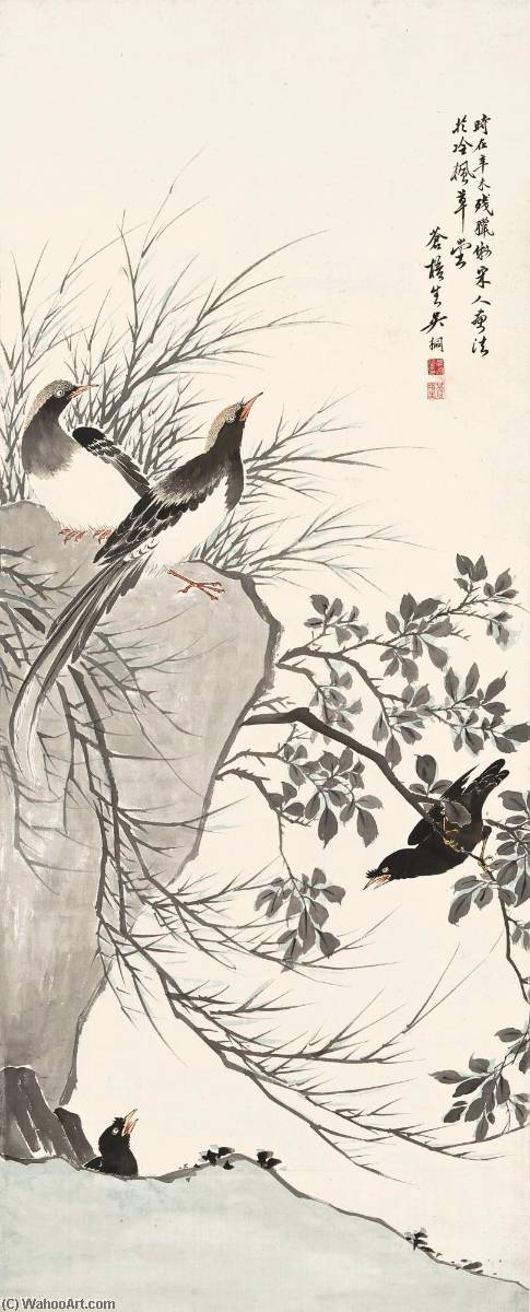 Birds On Rock After Song Artists — Wu Qinmu