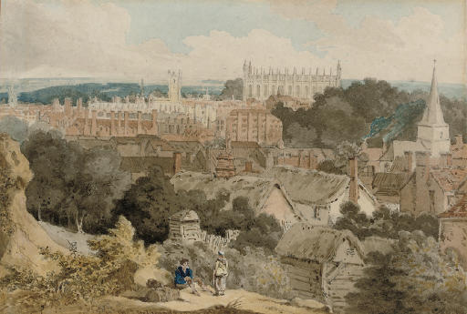 A View Of King's College Chapel, Cambridge — William Alfred Delamotte
