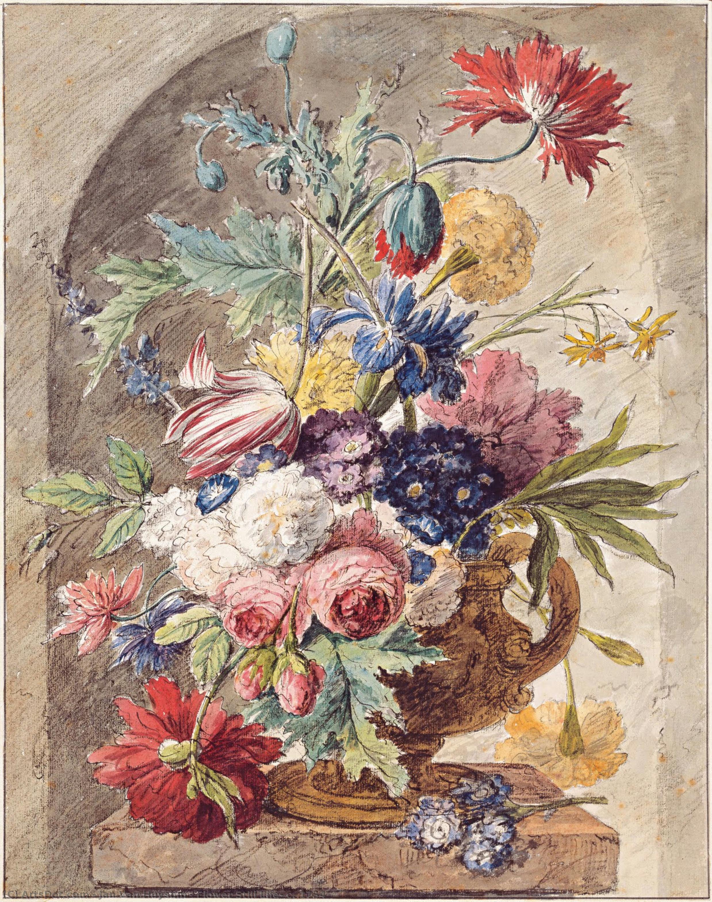 Blumenstillleben, Ca. 1734 — Jan Van Huysum