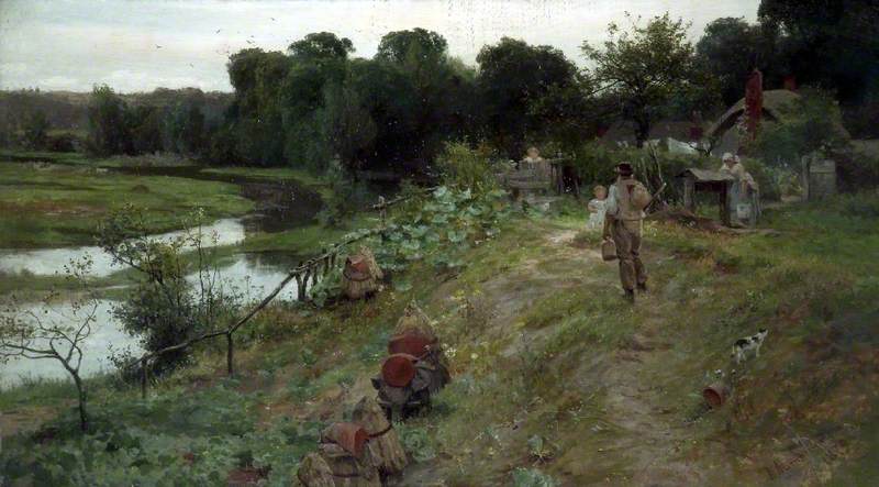 The Labourer's Home — James Aumonier