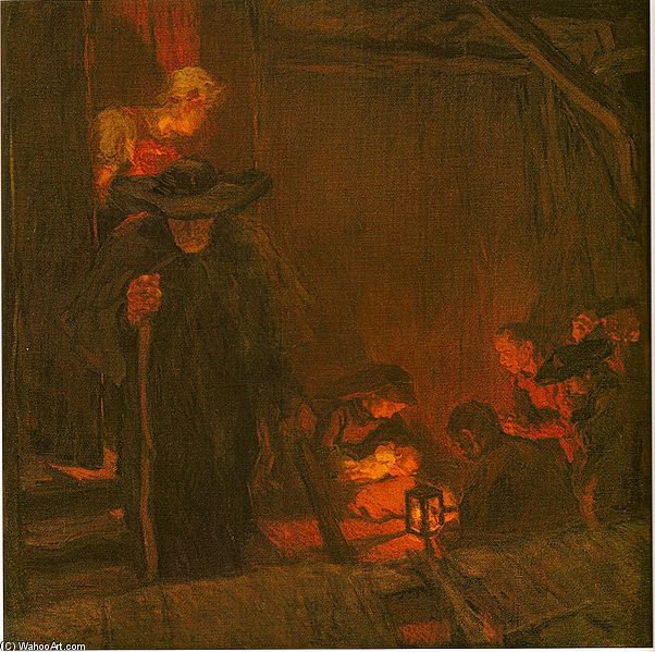 Holy Night — Albin Egger-lienz