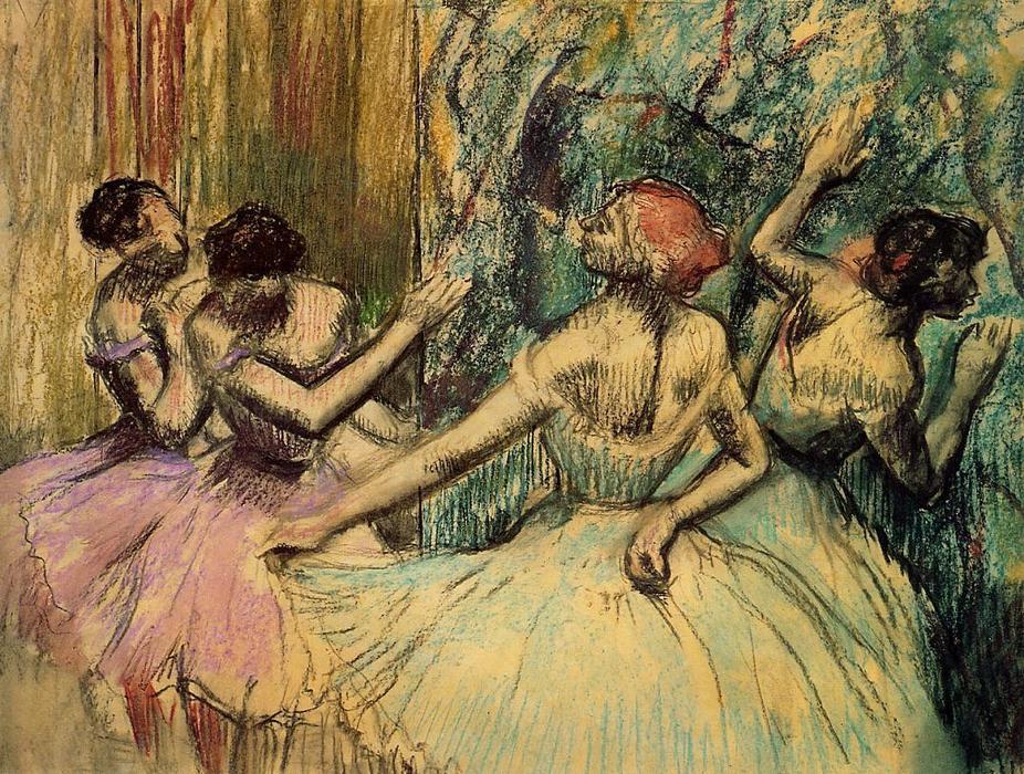 Dancers In The Wings 1 — Edgar Degas