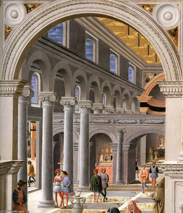 The Presentation Of The Virgin In The Temple (detail) — Fra Carnevale