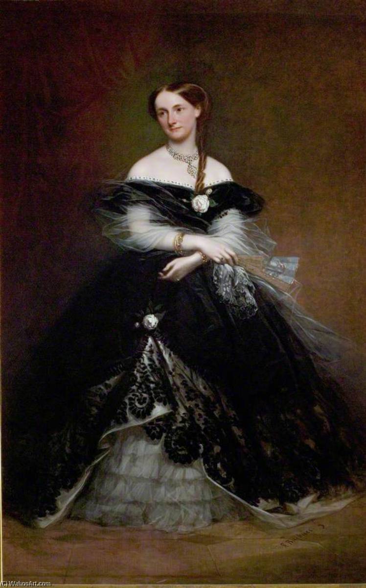 Lady Elizabeth Gilstrap (1822–1891) — Richard Buckner