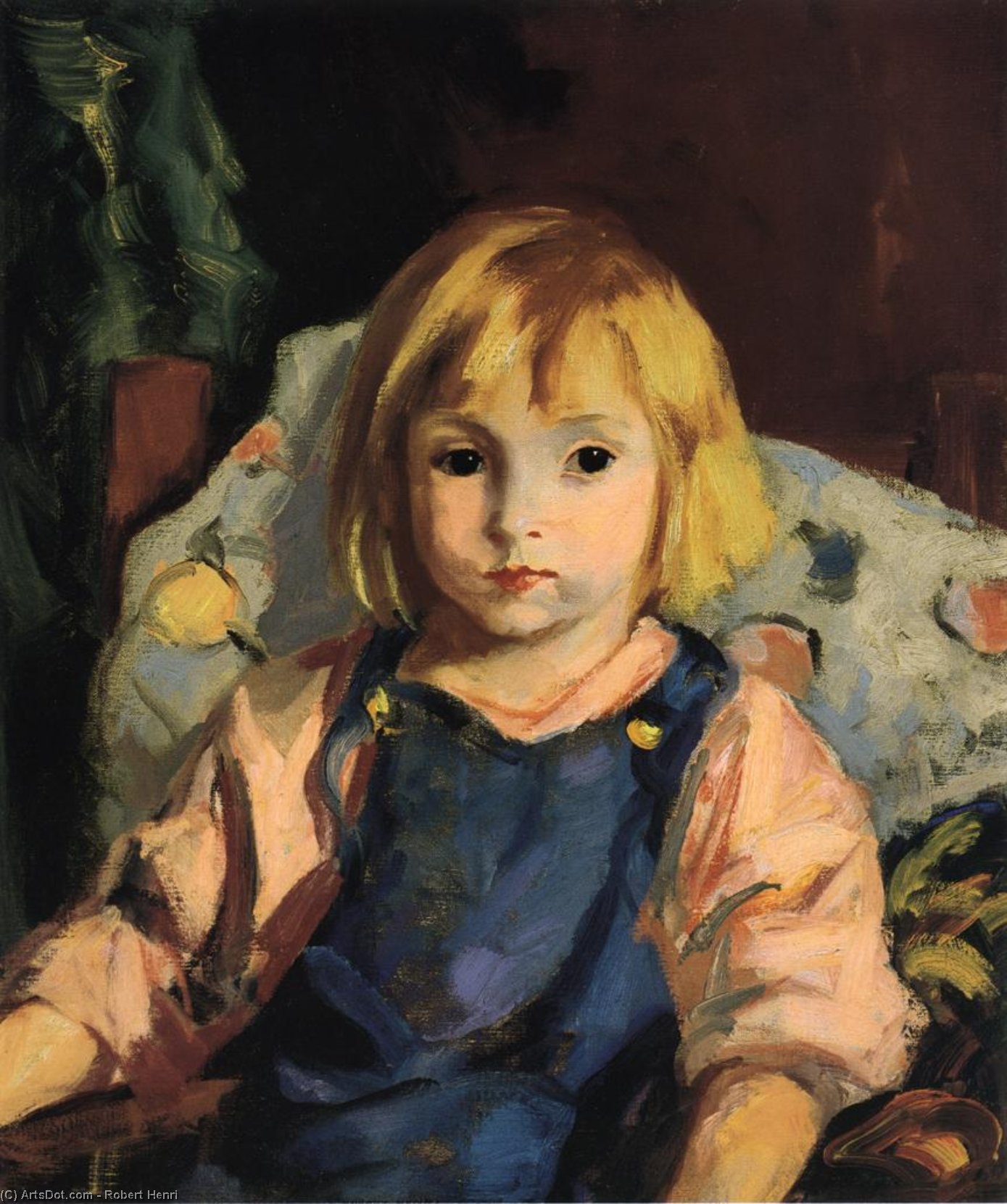 Little Carl (karl Schleicher) — Robert Henri
